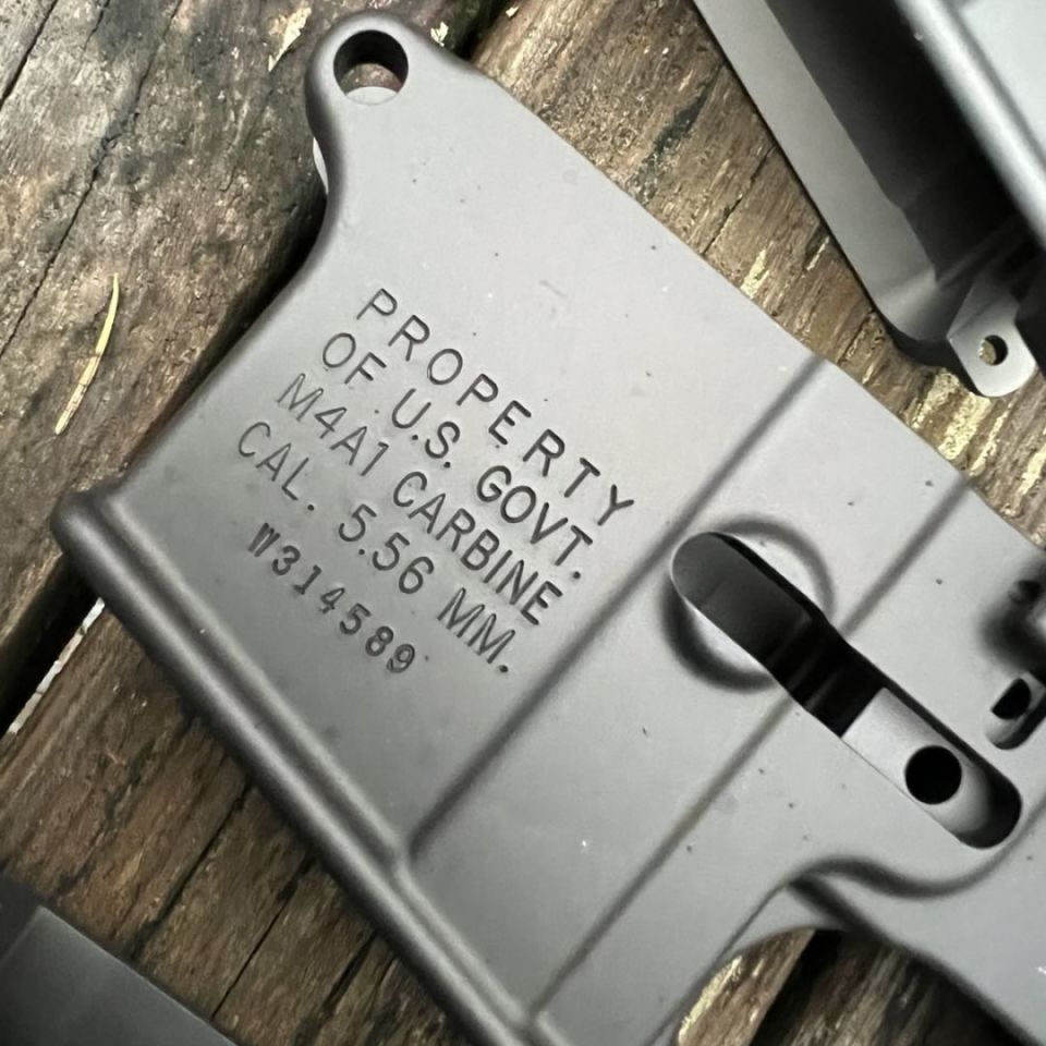 Image 3 - M4A1&M16A2 ROLL MARKED LOWERS