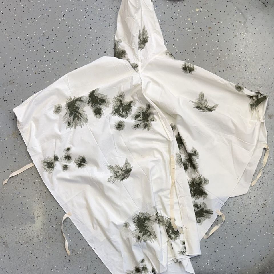 Image 1 - Surplus Snow Camo Poncho