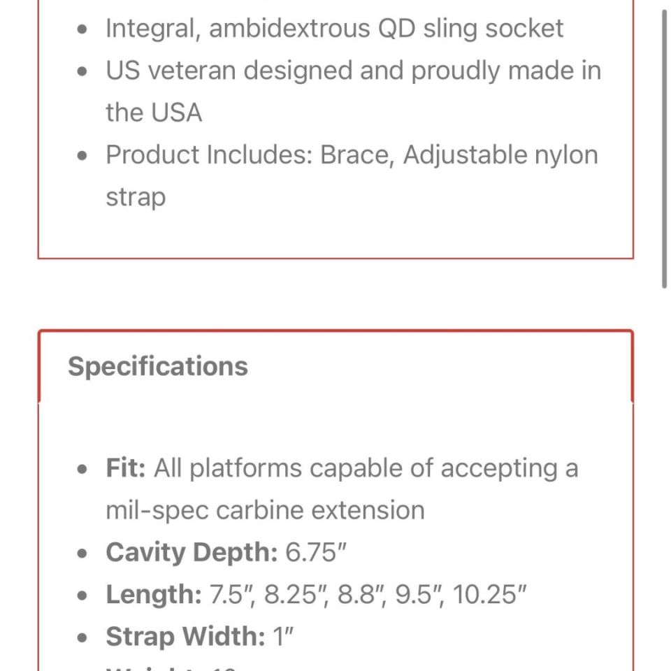 Image 5 - SBA4 pistol brace