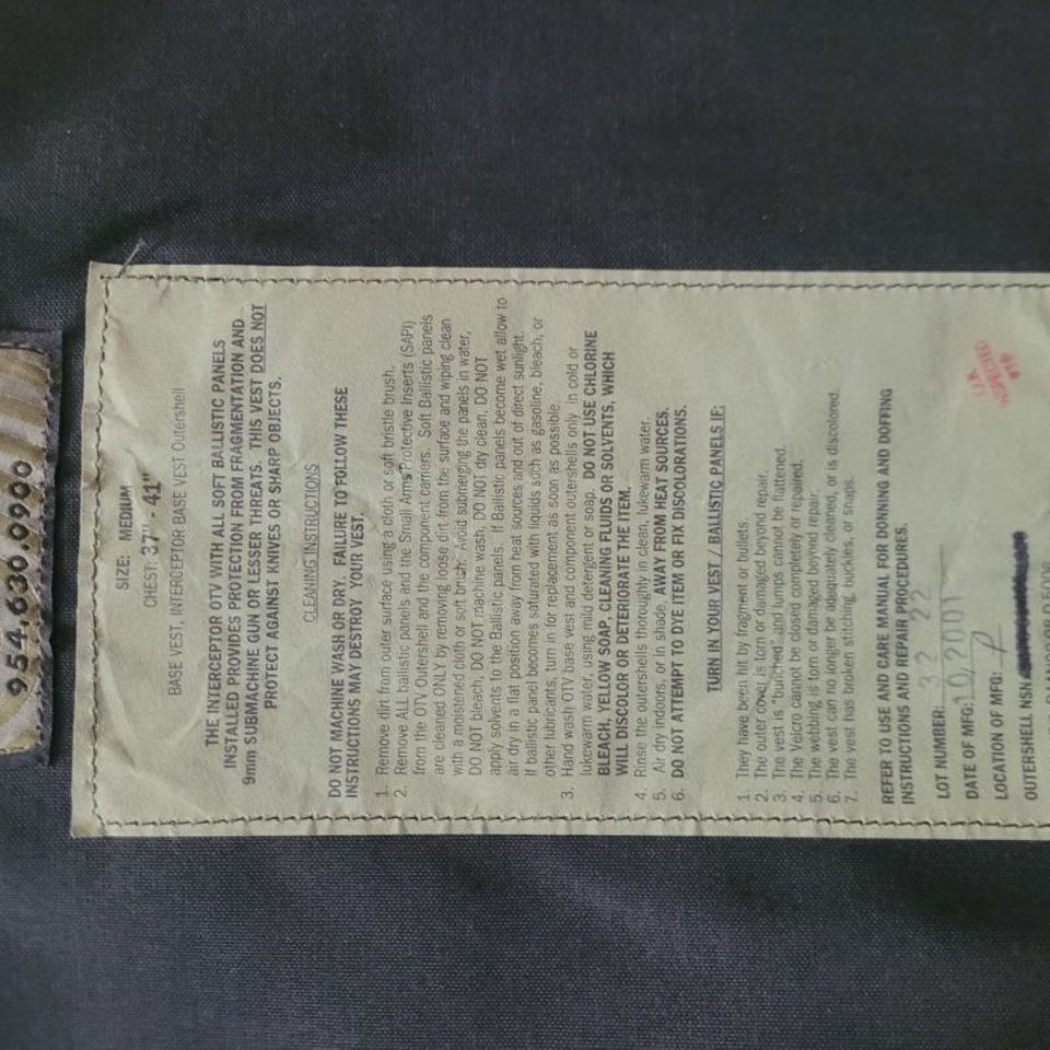 Image 2 - point blank interceptor otv