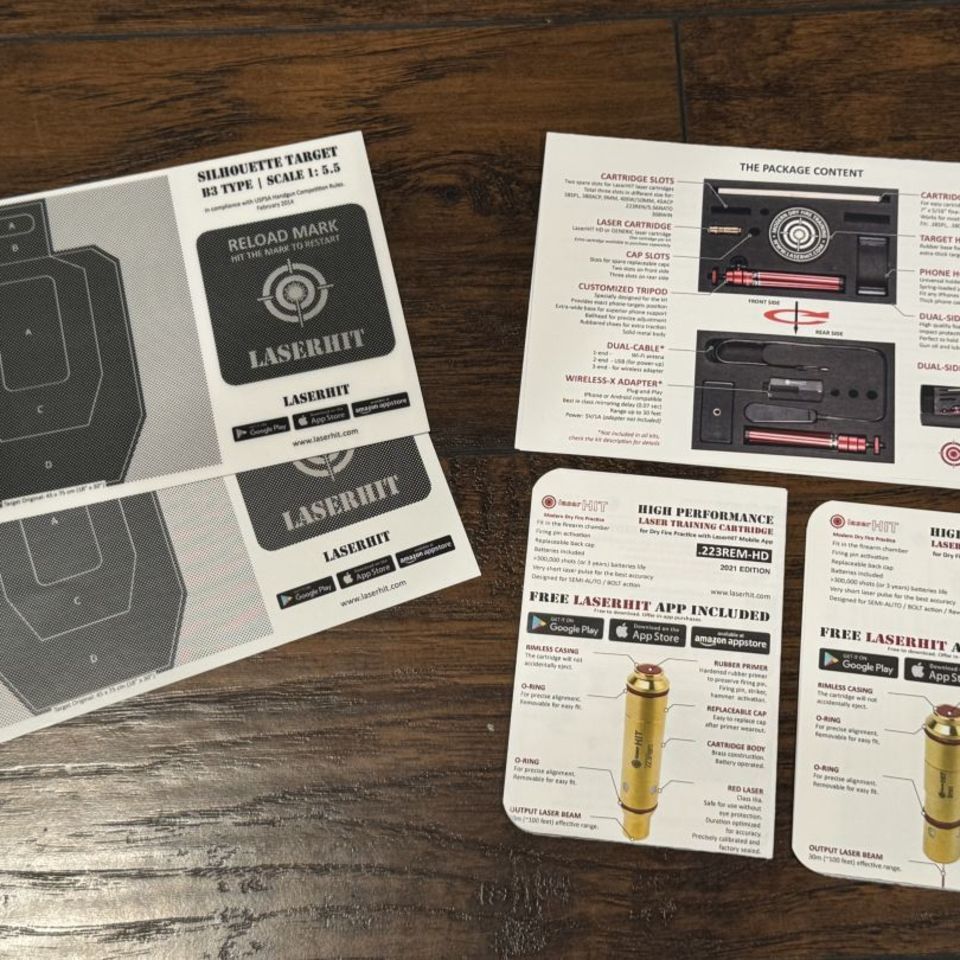 Image 3 - LaserHIT Training Kits 223/9mm