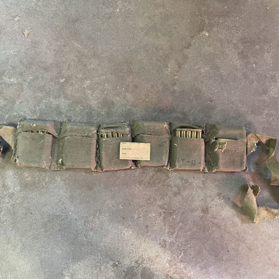 Image 1 - 1918 30-06 WW1 Bandolier
