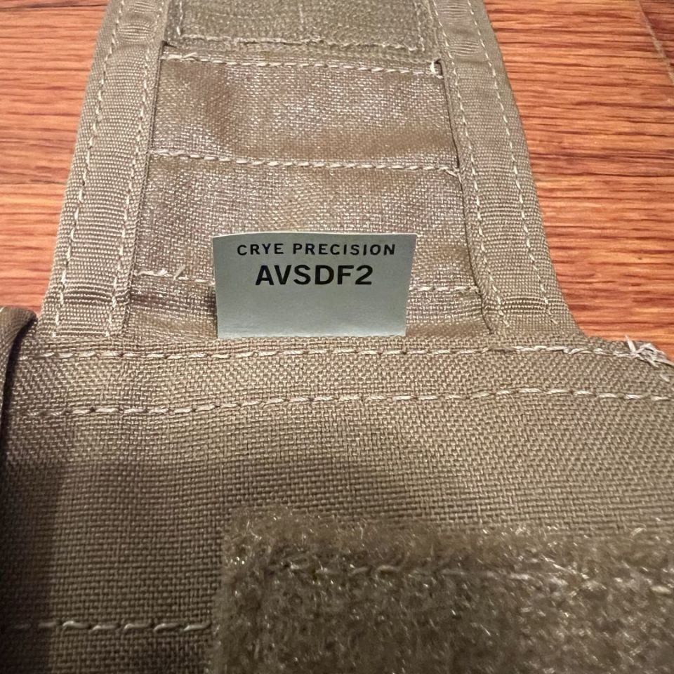 Image 3 - Crye AVSDF2 M4/5.56 placard