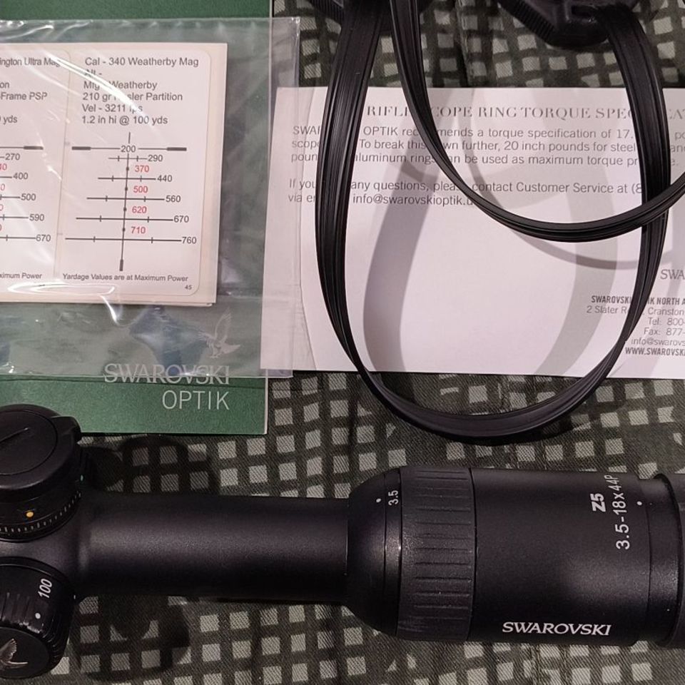 Image 2 - Swarovski Z5 3.5-18x44 - Plex