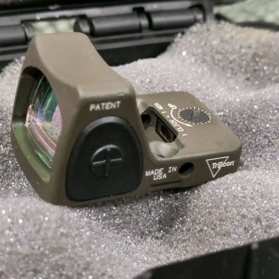 Image 2 - Trijicon 3.25 Adj Red RMR ODG