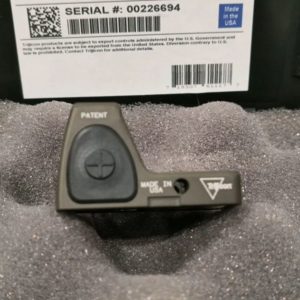 Image 4 - Trijicon 3.25 Adj Red RMR ODG