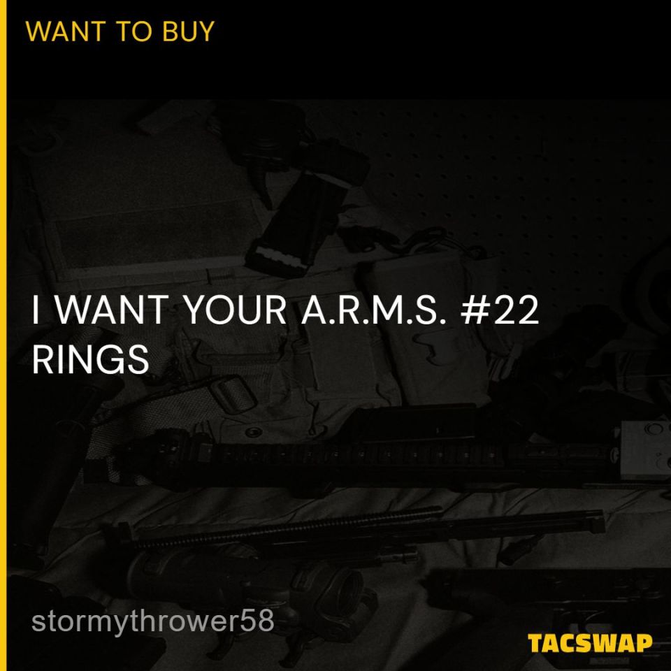 Image 1 - looking for A.R.M.S. #22 RINGS