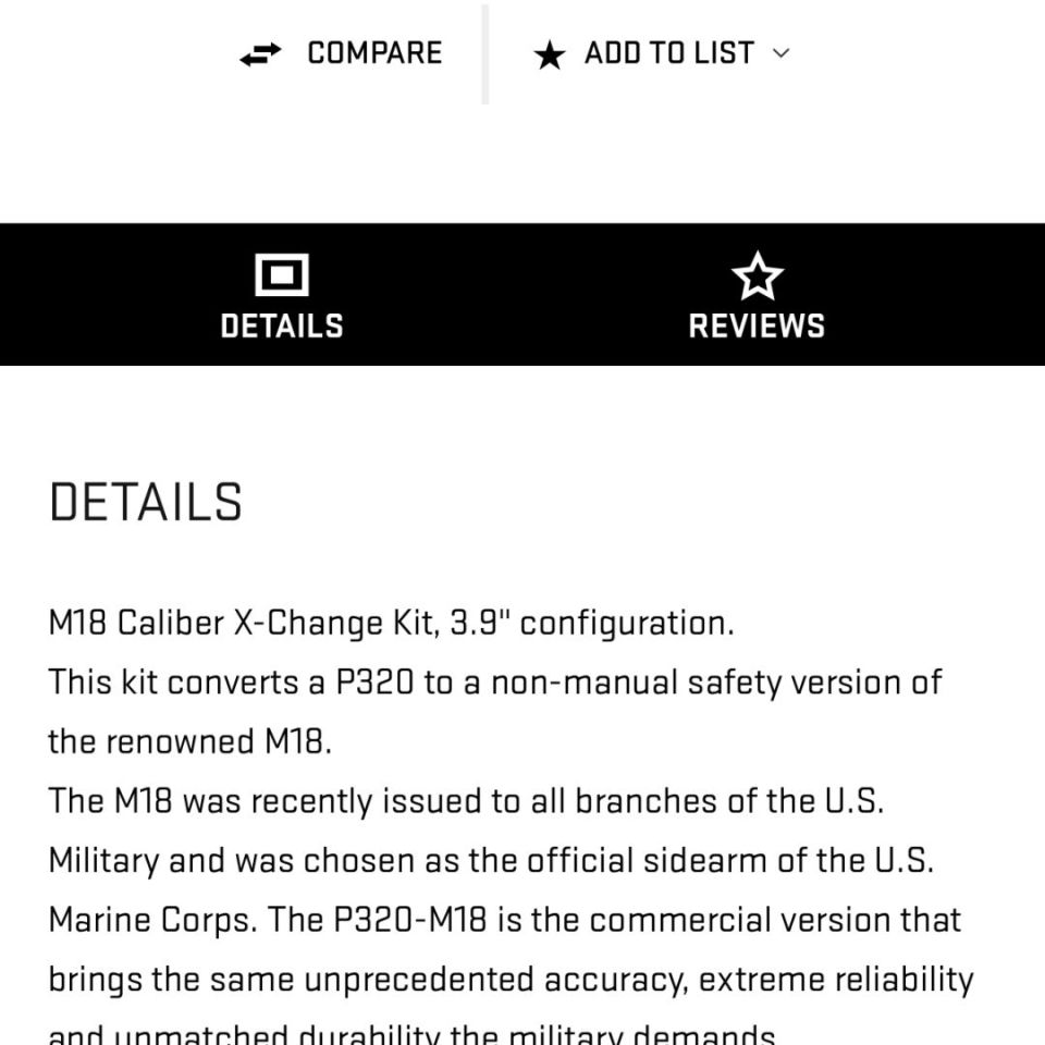 Image 2 - M18 CONVERSION KIT (9MM)