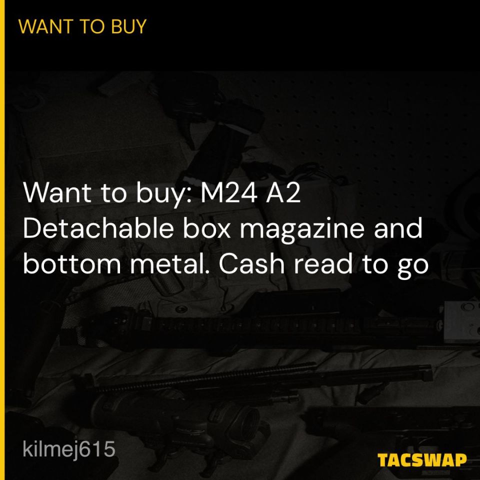 Image 1 - WTB: M24 A2 Detachable Box mag