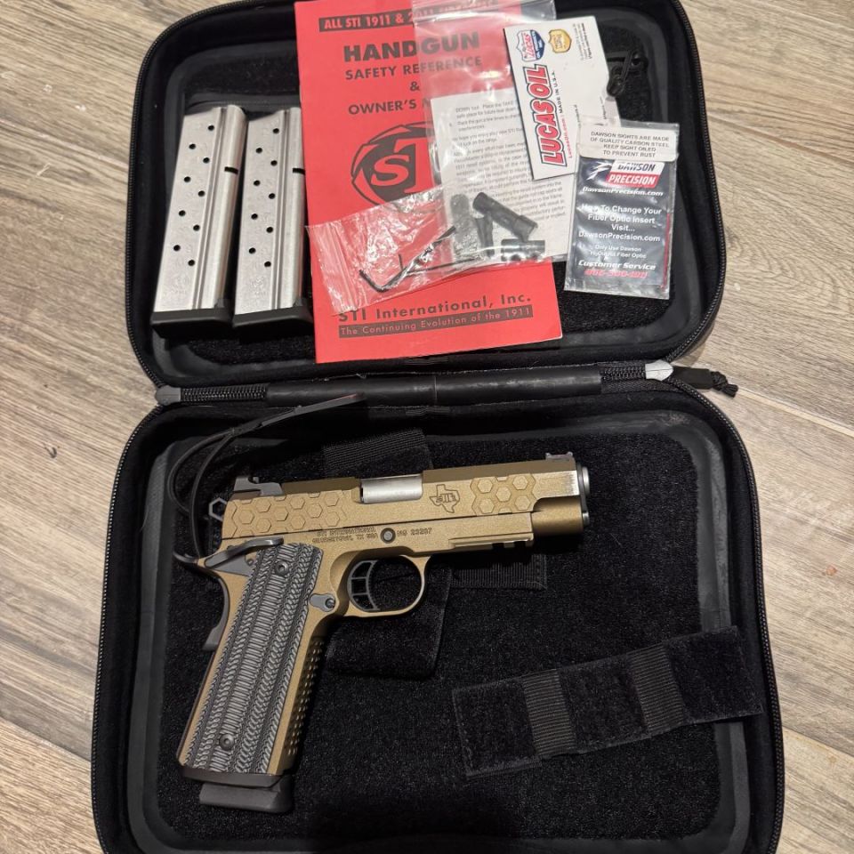 Image 2 - STI 1911 Hex Tac 9mm