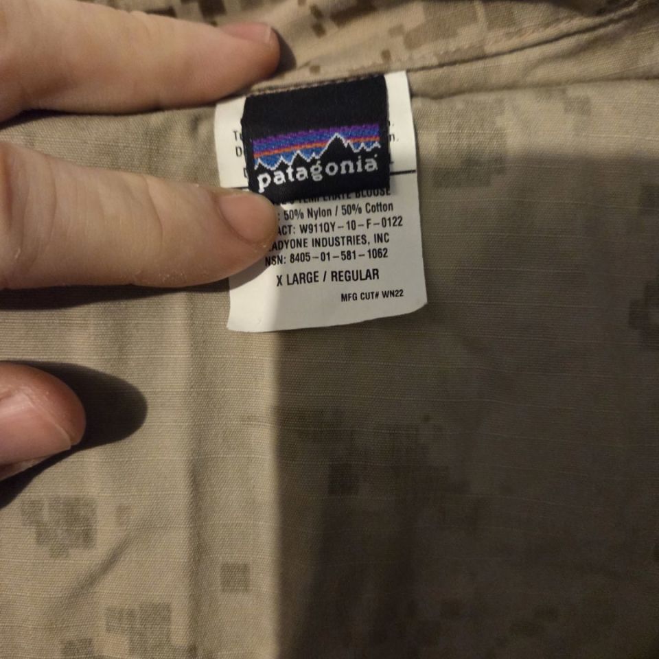 Image 3 - Patagonia xlarge aor1 top