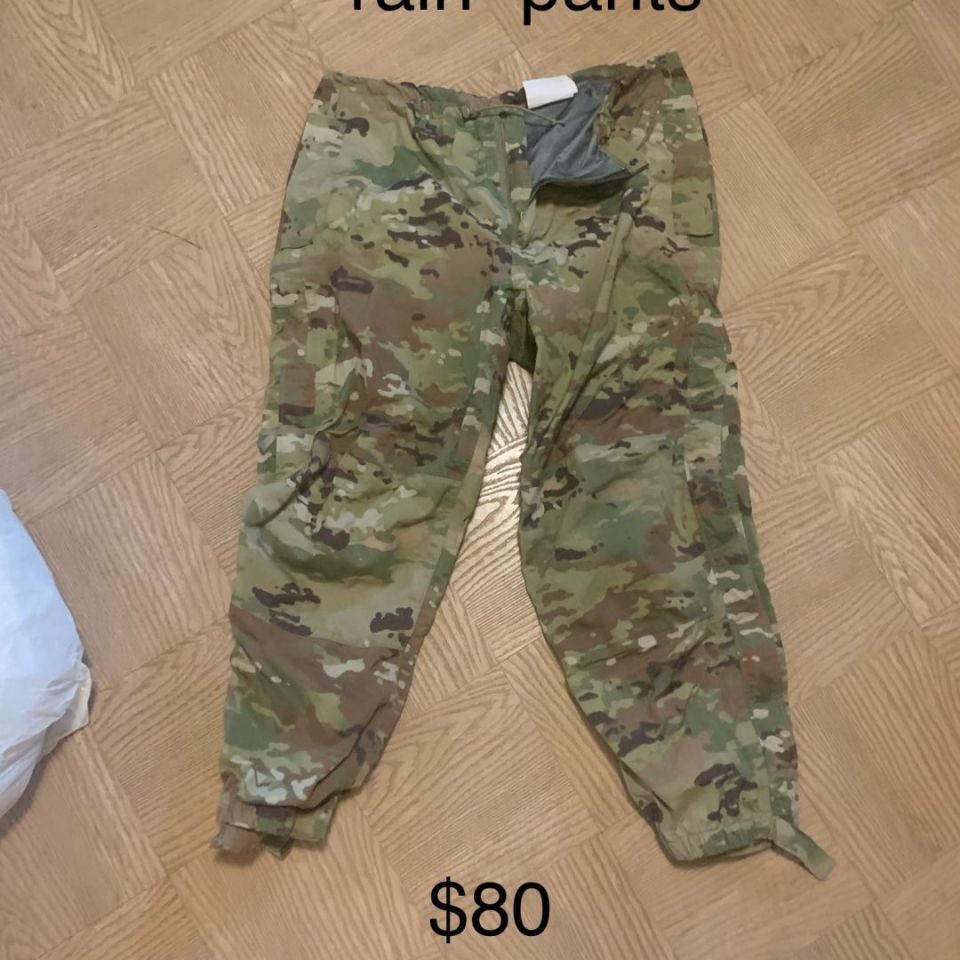 Image 1 - Army ecwcs level 6 rain pants