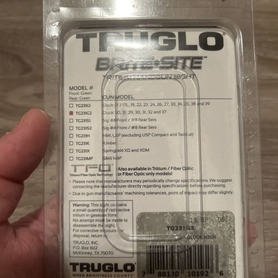 Image 2 - TRUGLO Glock Night Sights