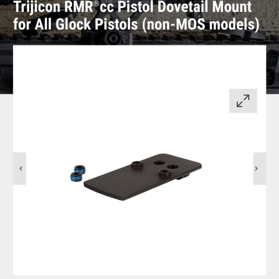 Image 1 - RMR CC Glock Mount 