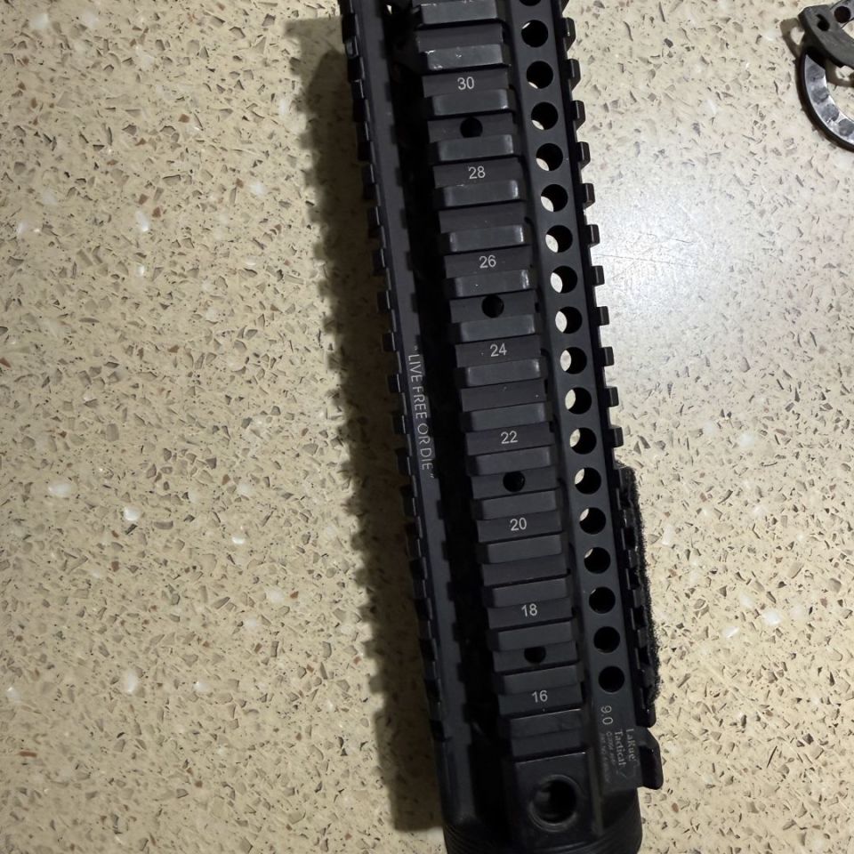 Image 3 - Larue 9 Quad Rail Old Logo