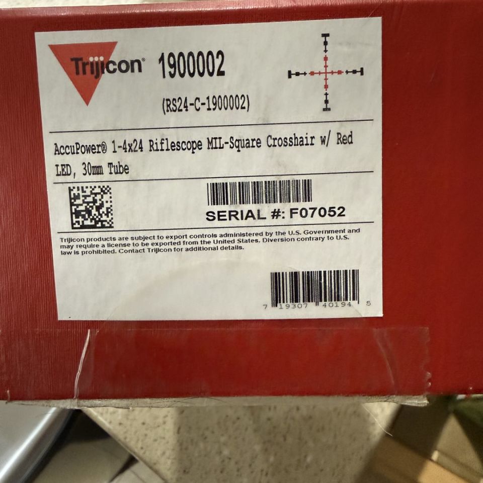 Image 4 - Mint Trijicon Accupower 1-4 LT