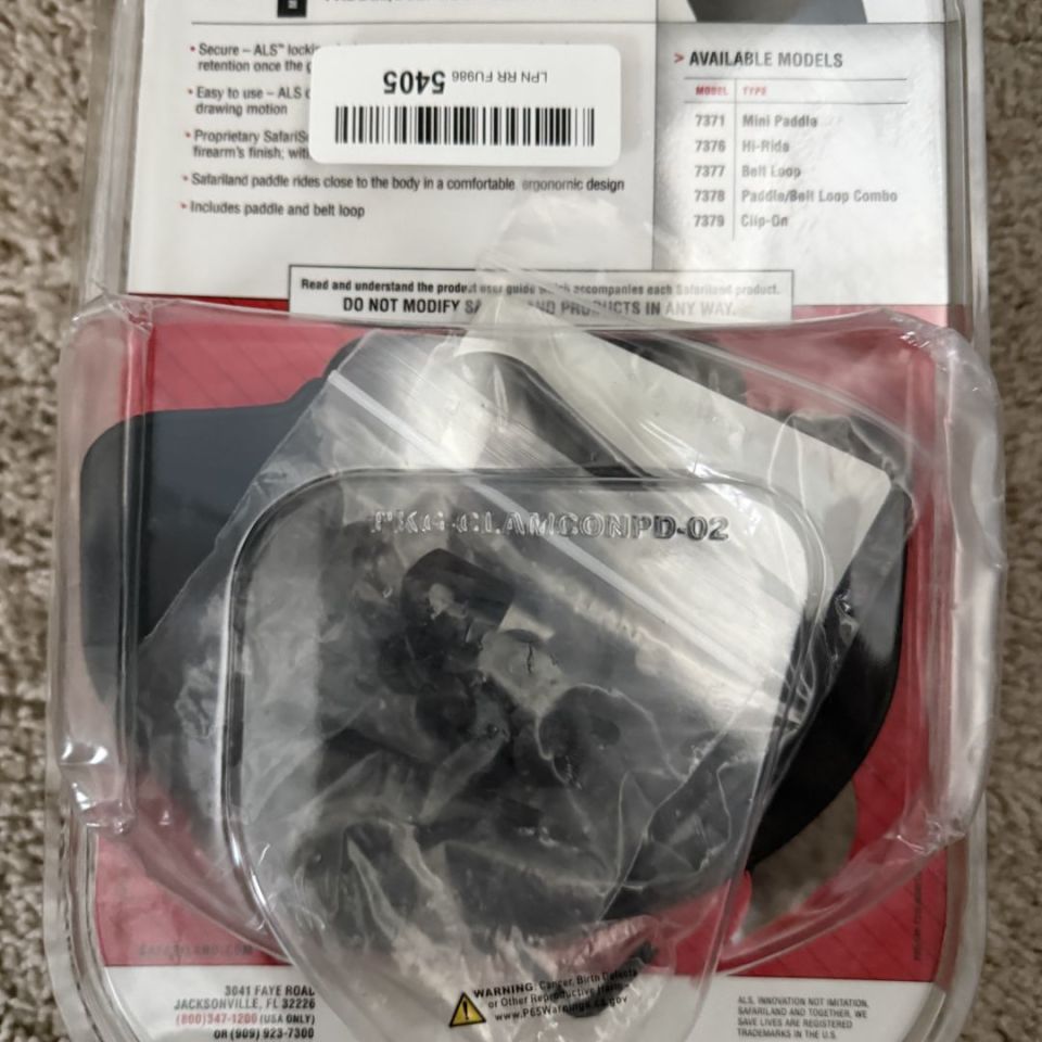 Image 3 - Safariland 7378 M&P Holster 