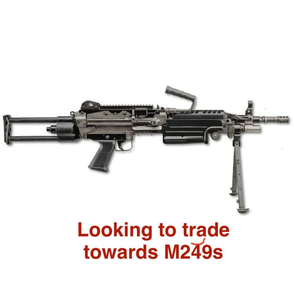 Image 1 - Looking for Black M249s
