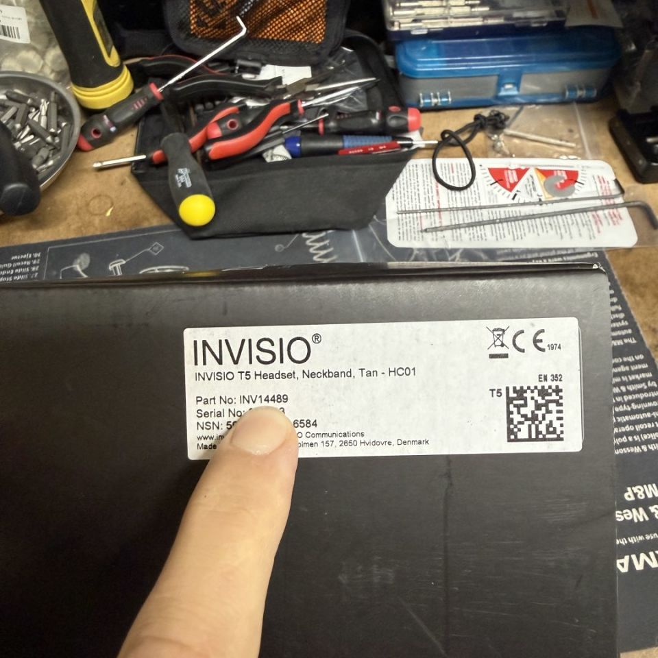 Image 5 - INVISIO T5 Headset, Neckband,