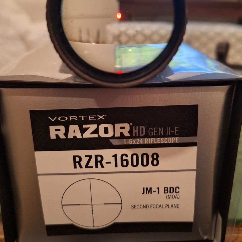 Image 5 - Vortex Razor Gen 2 E 1x6 Scope