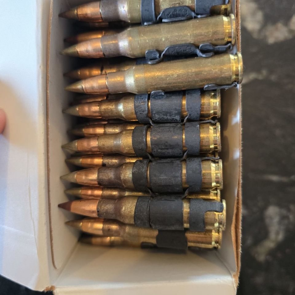 Image 1 - M80A1 100rd belt with tracer 