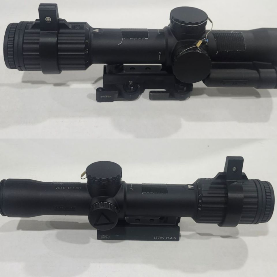 Image 3 - Trijicon 1-8 SCO throw lever