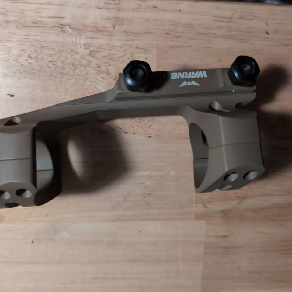 Image 2 - Warne 34mm Xskel scope mount