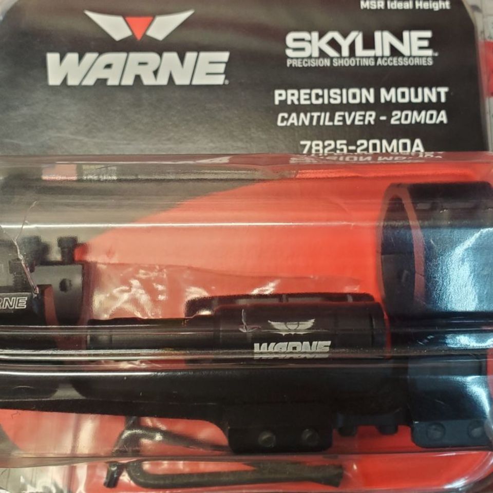 Image 1 - Warne 34mm Skyline scope mount