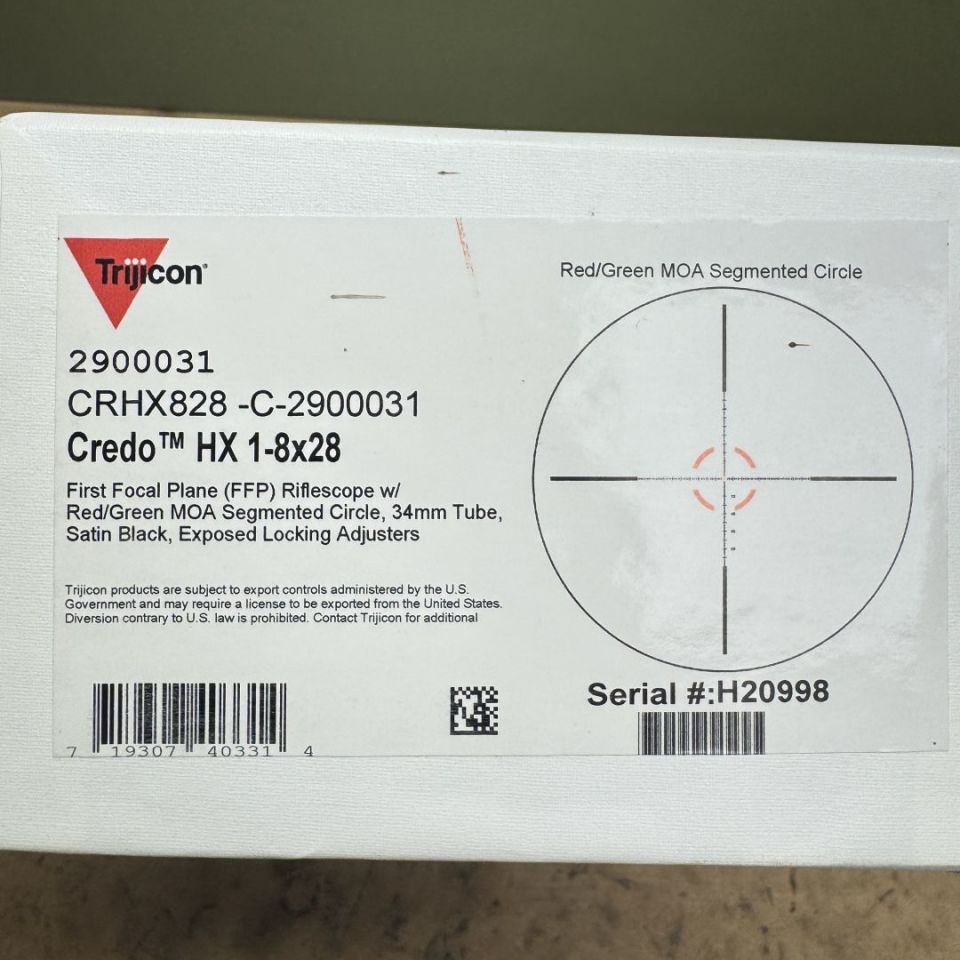 Image 4 - Trijicon CredoHX 1-8 MOA