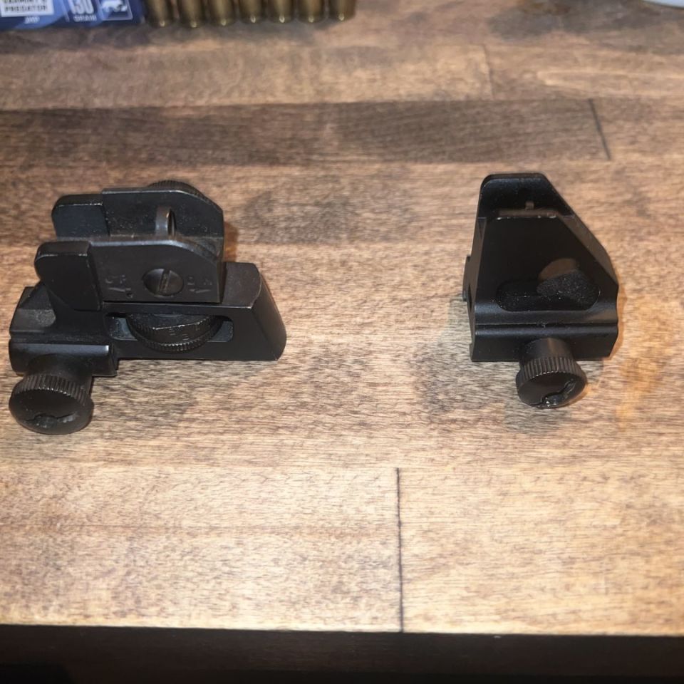 Image 1 - A2 Metal iron sights