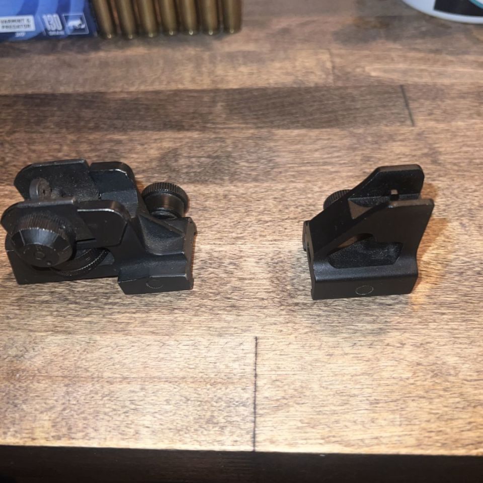 Image 2 - A2 Metal iron sights