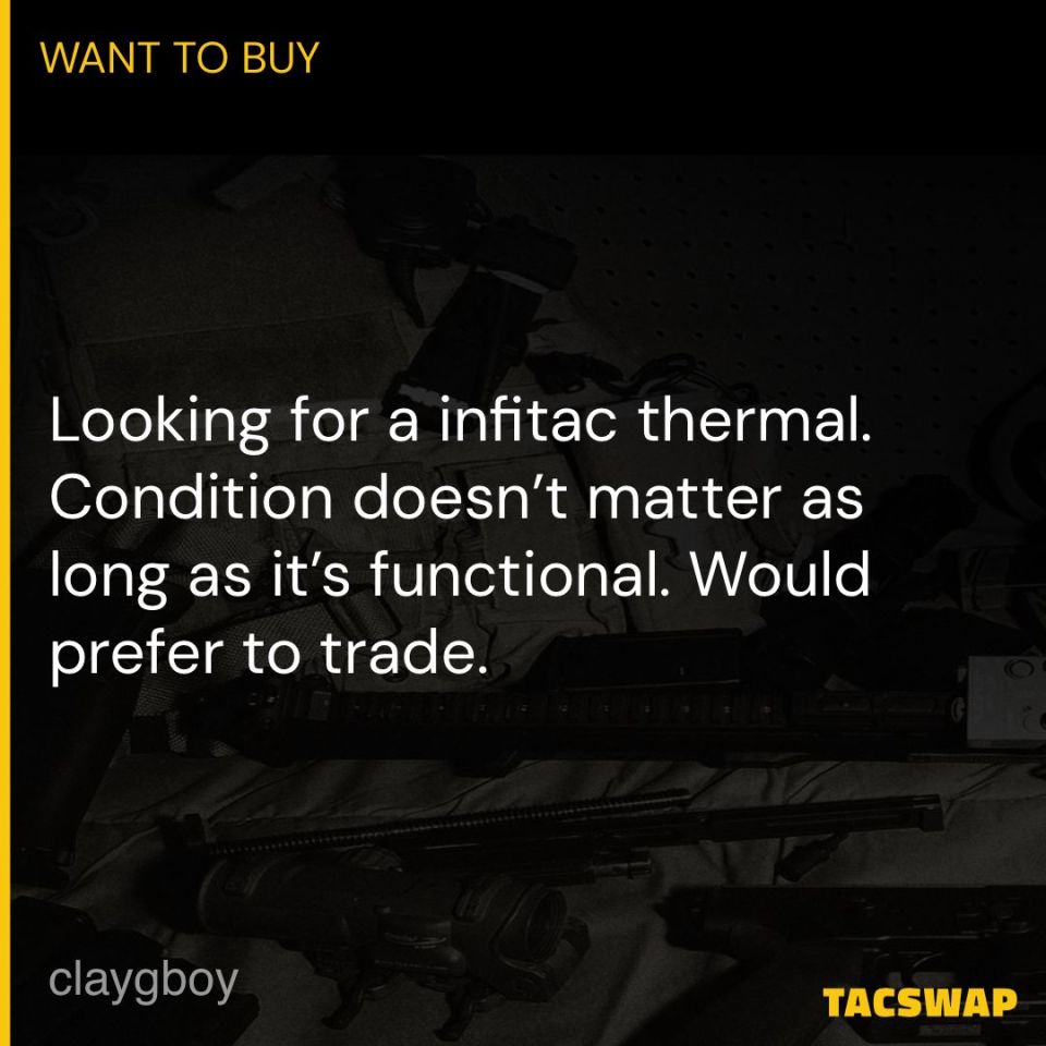 Image 1 - WTT for Infitac thermal