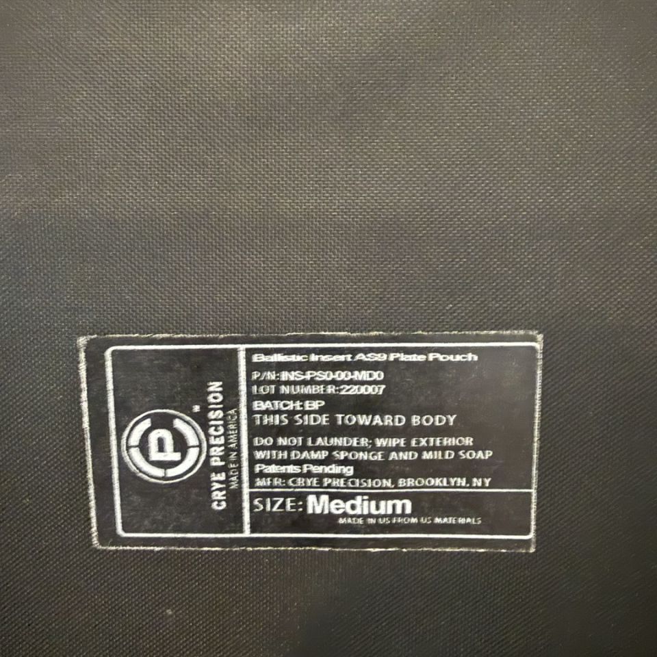 Image 3 - Crye Precision Plate Backers M