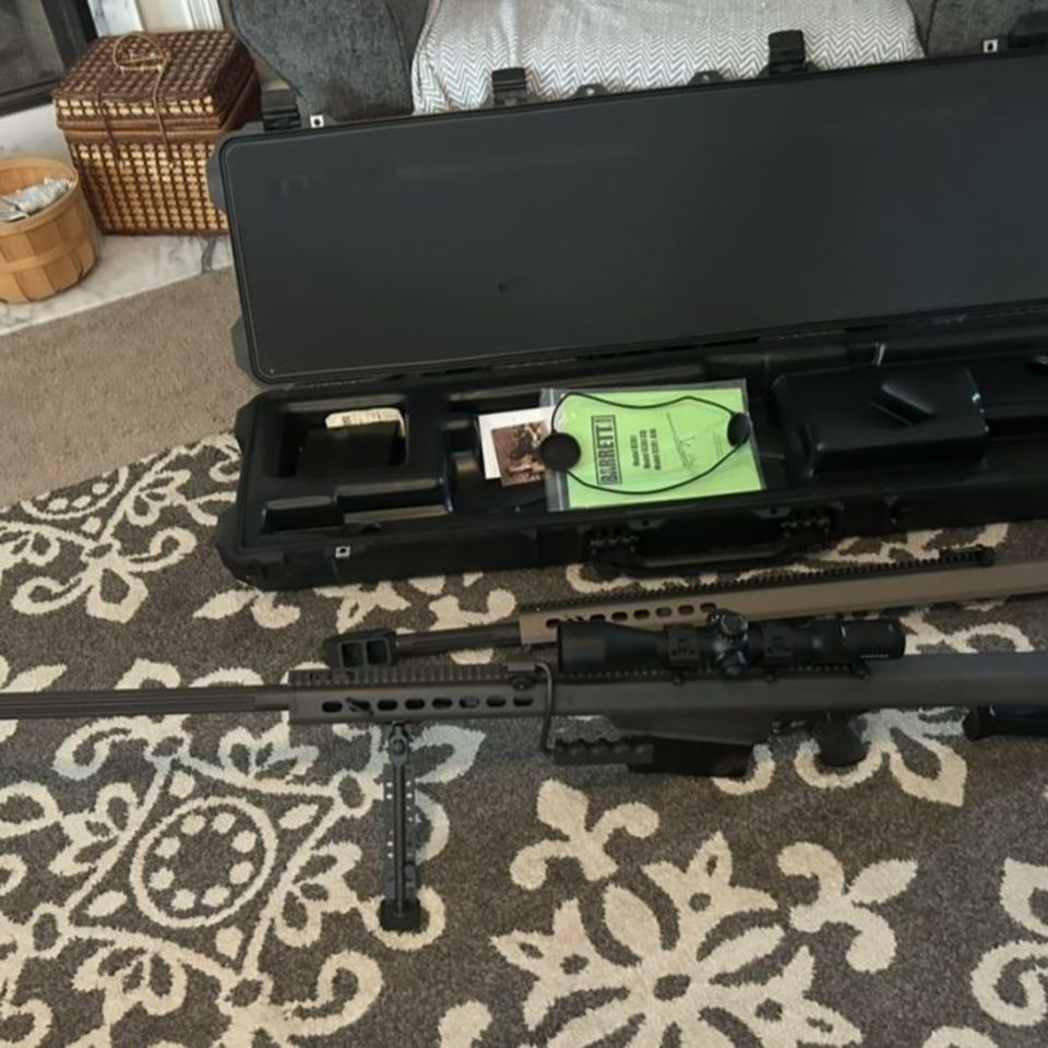 Image 2 - M82a1 50BMG w/ 29/20 uppers