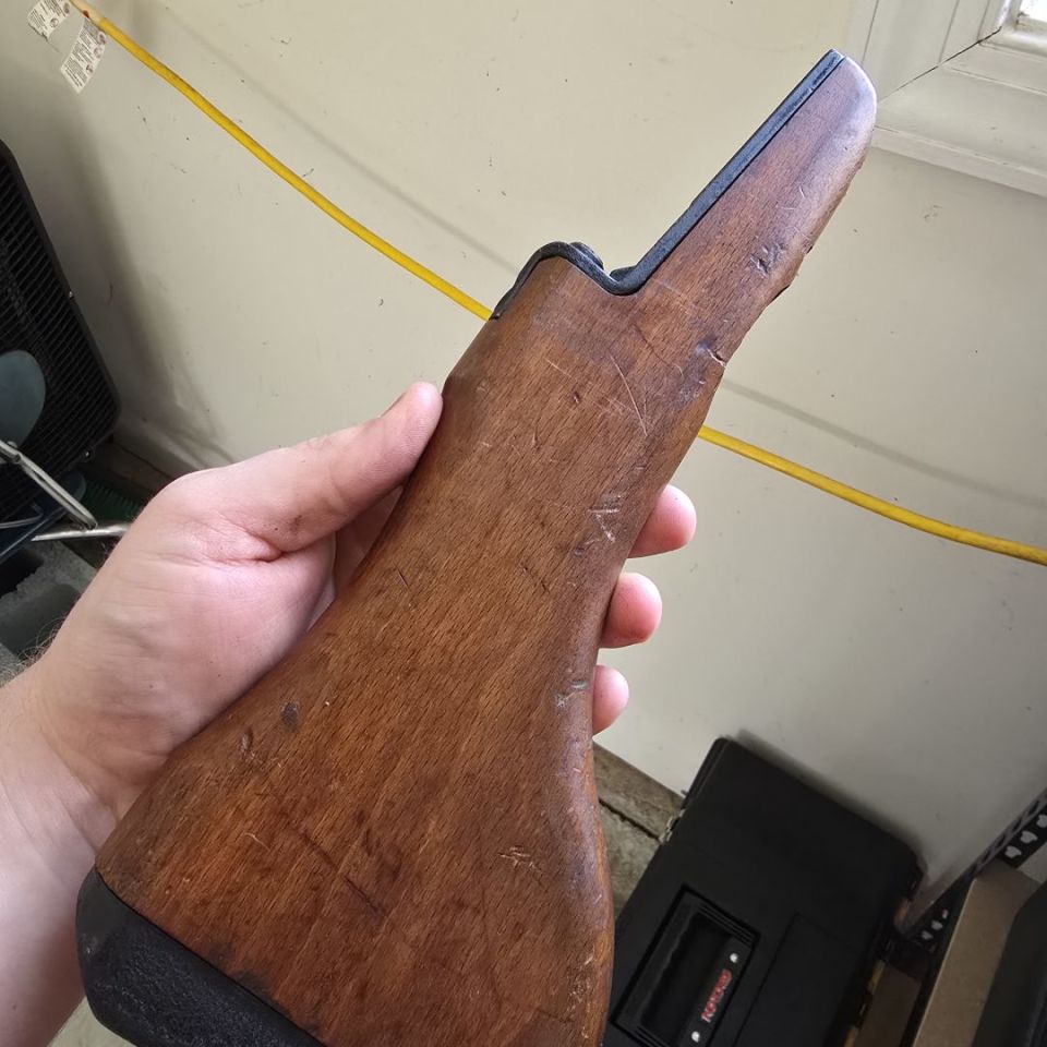 Image 3 - Uzi wood stock
