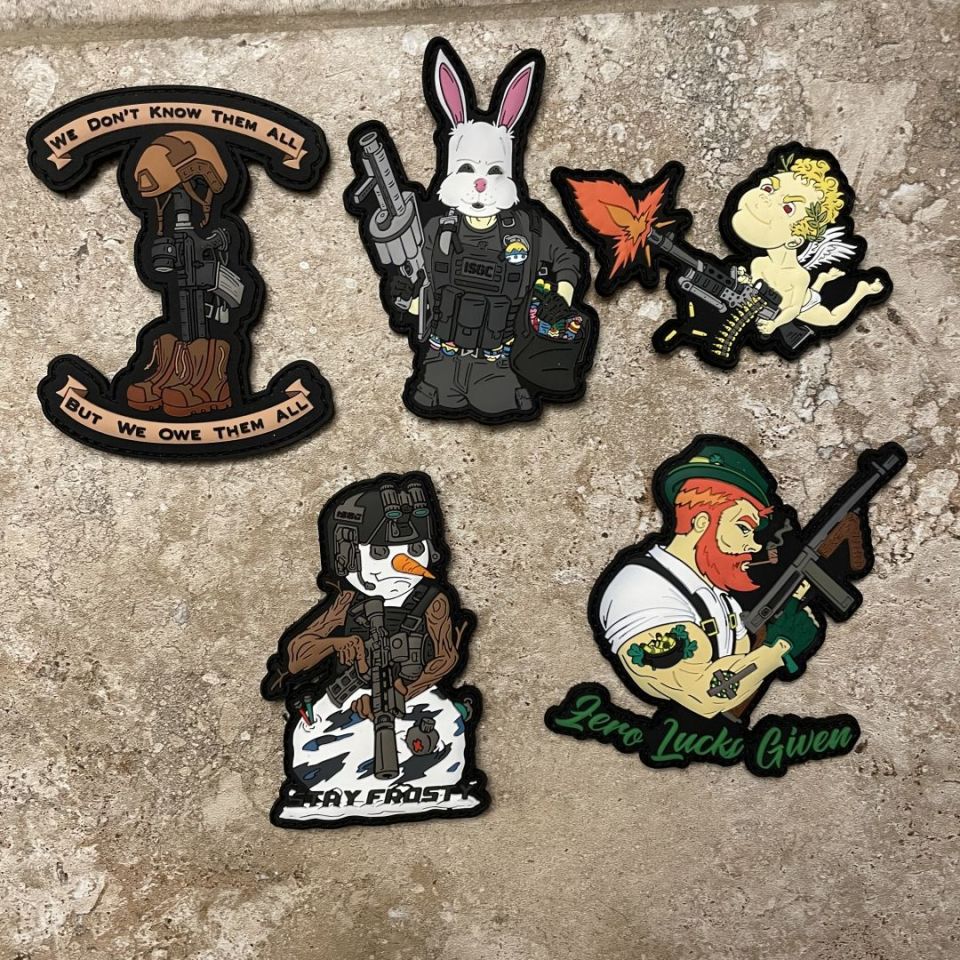 Image 1 - Cool guy PVC patches