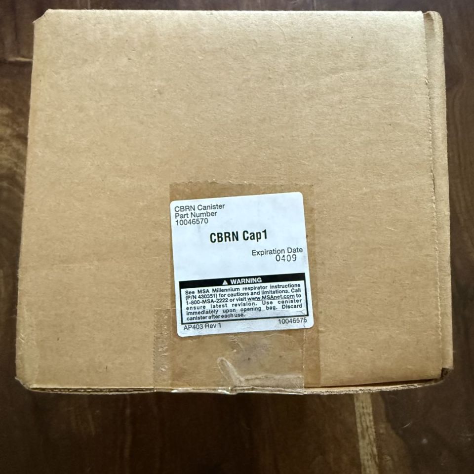 Image 2 - MSA CBRN Gas mask filters.