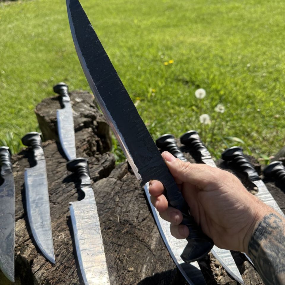 Image 2 - Hand forged railroad stabbies