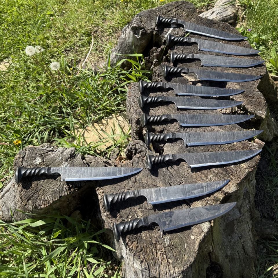 Image 3 - Hand forged railroad stabbies