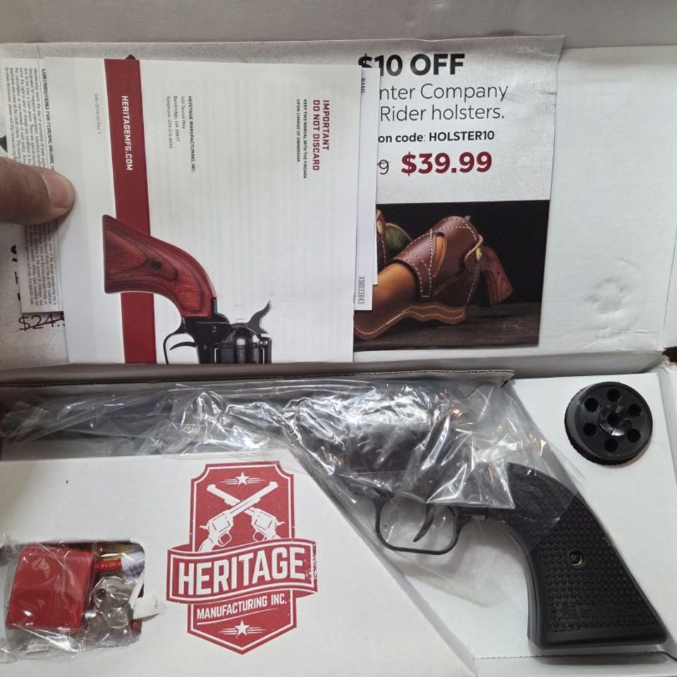 Image 1 - Heritage Rough Rider .22 w/WMR