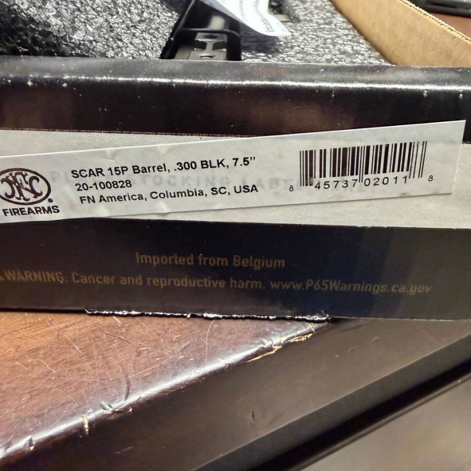 Image 2 - BNIB FN 300BLK Barrel for 15P