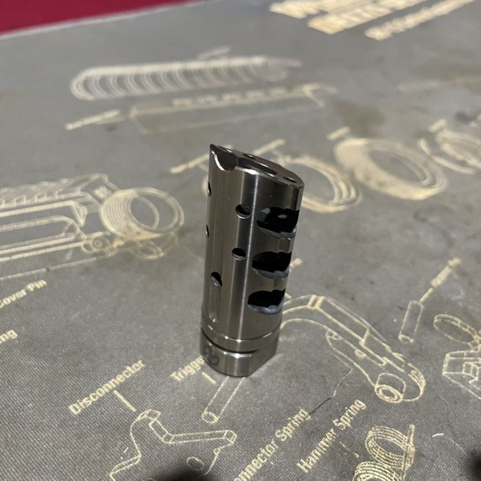 Image 2 - Titanium Muzzle Break 30 cal