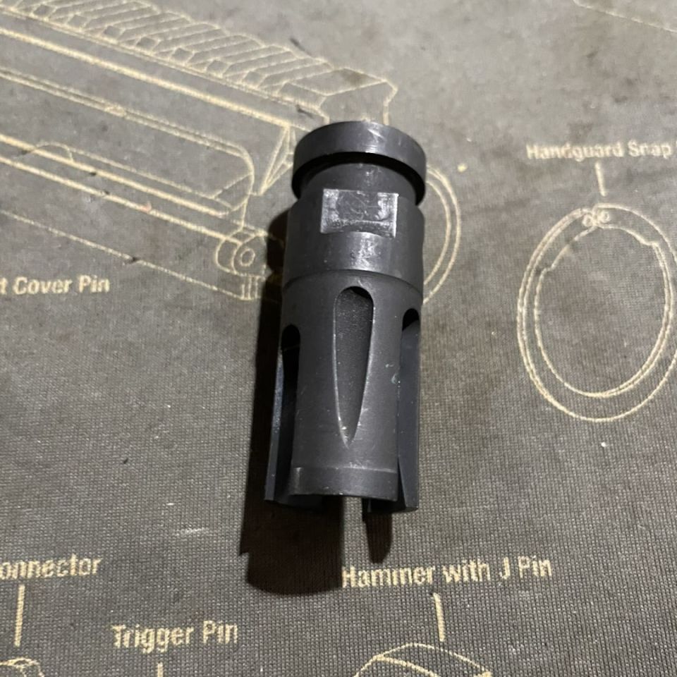 Image 1 - PWS Triad Flash Hider 5.56