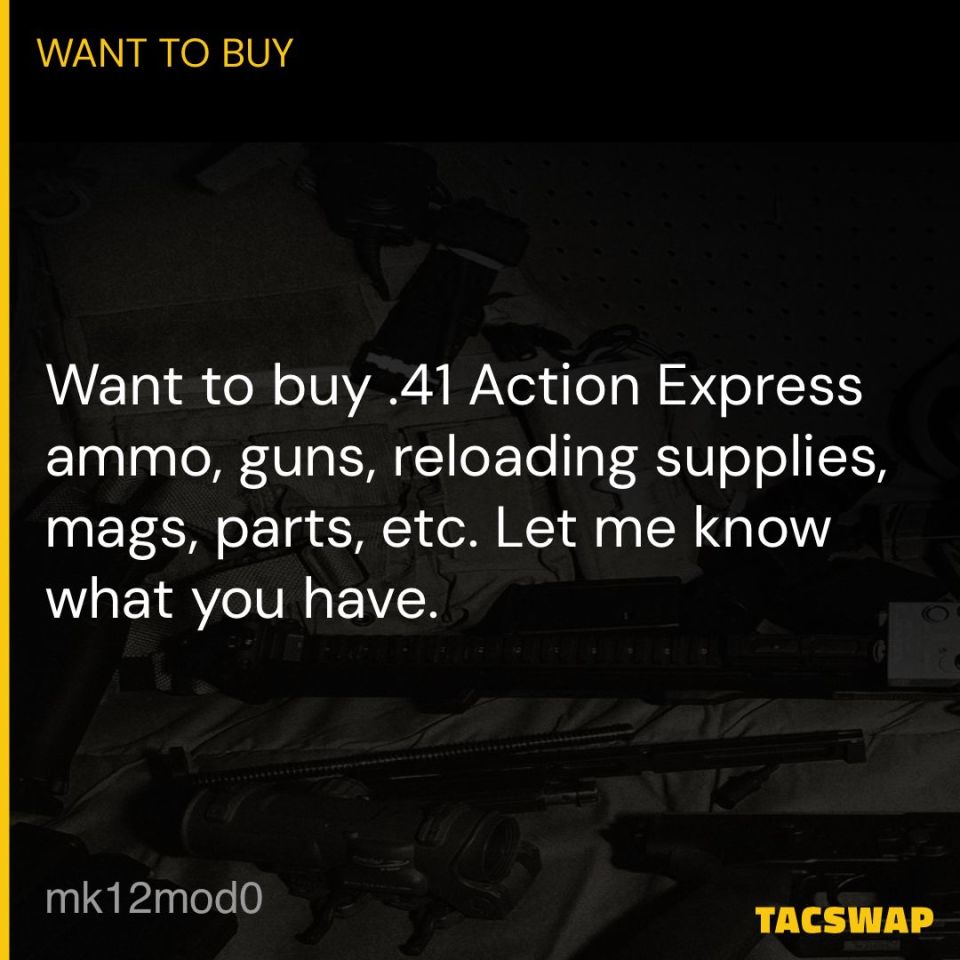 Image 1 - WTB/ISO Anything .41 AE