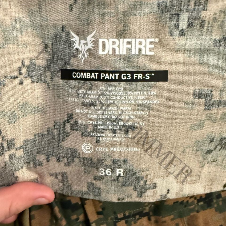 Image 3 - Crye G3 Pants- 36R W. Marpat