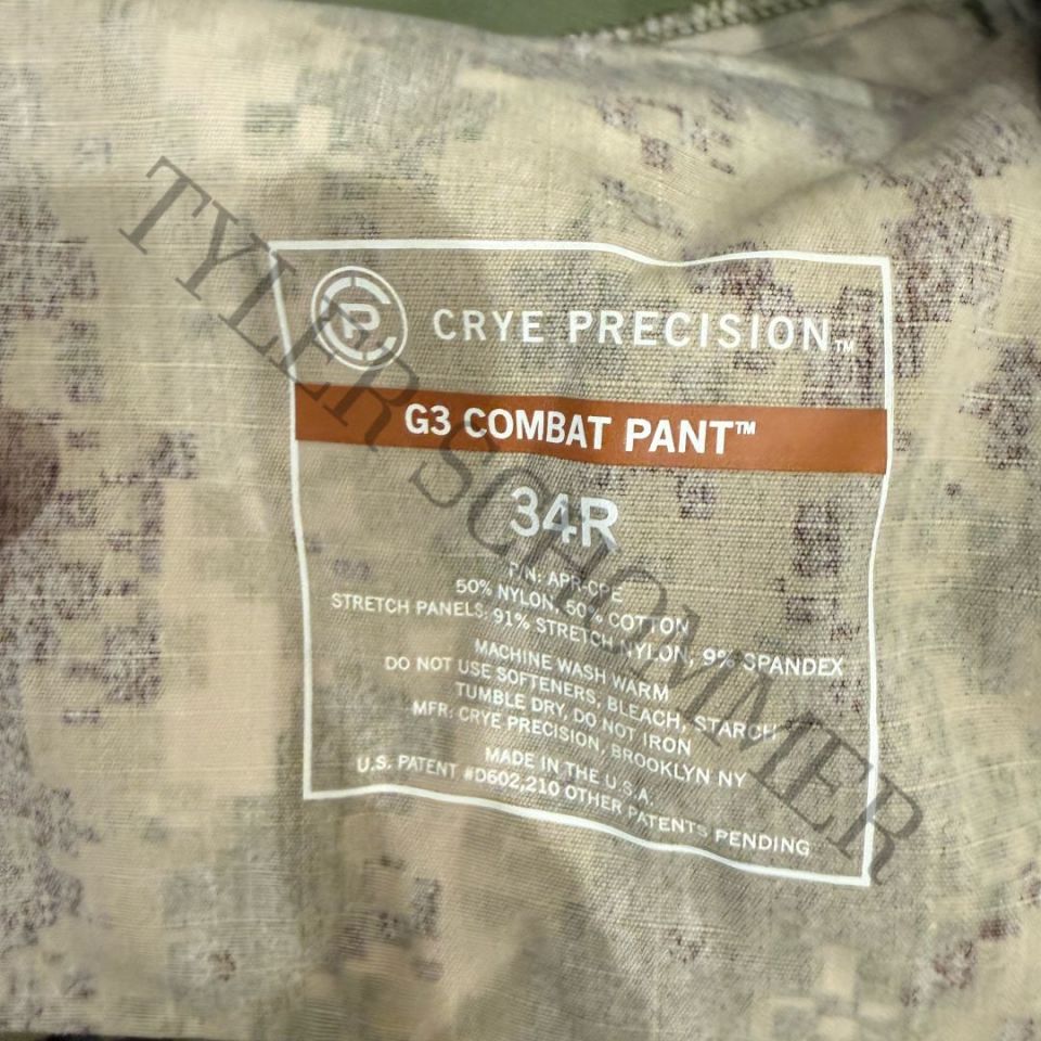 Image 3 - Crye G3 Combat Pants 34R AOR2