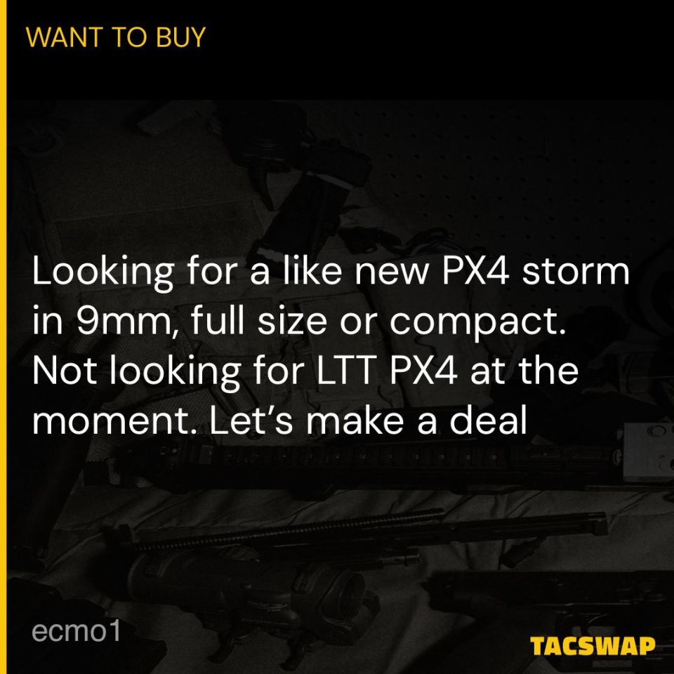 Image 1 - ISO Beretta PX4 Storm