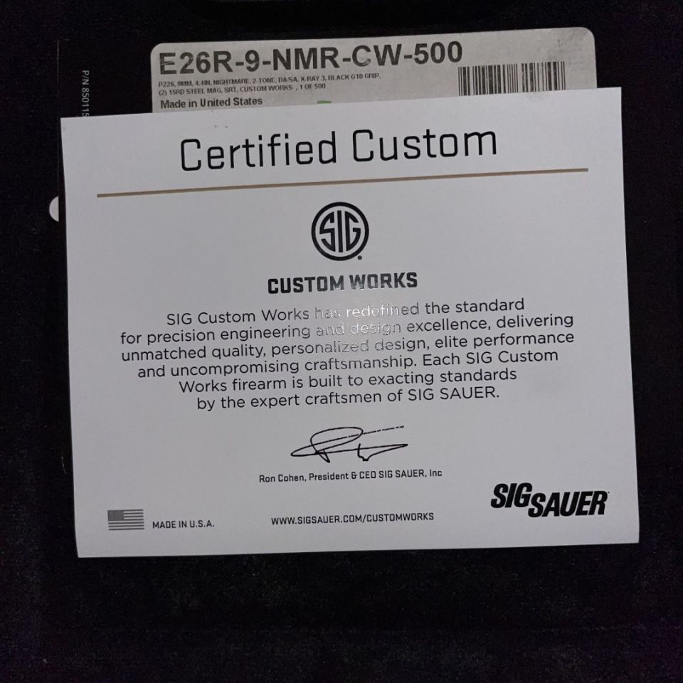 Image 3 - Sig P226 Nightmare 1 of 500