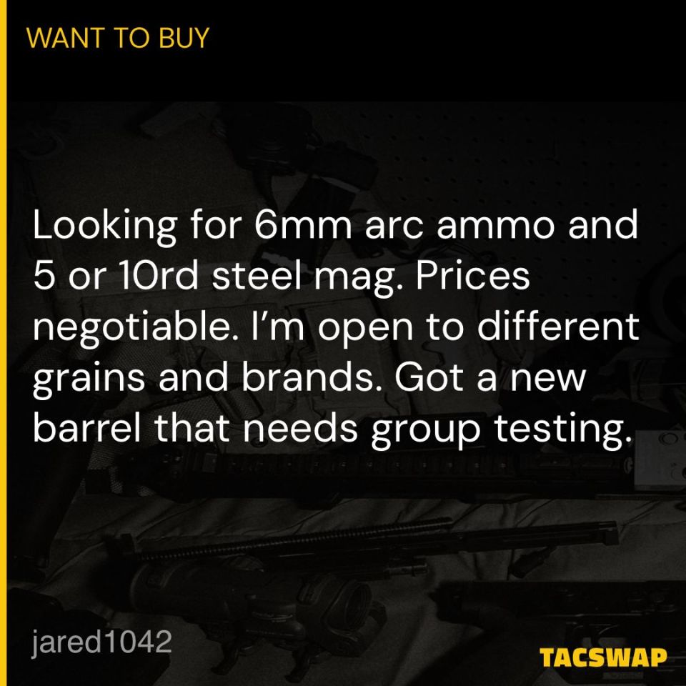 Image 1 - 6mm ARC ammo and magazine 