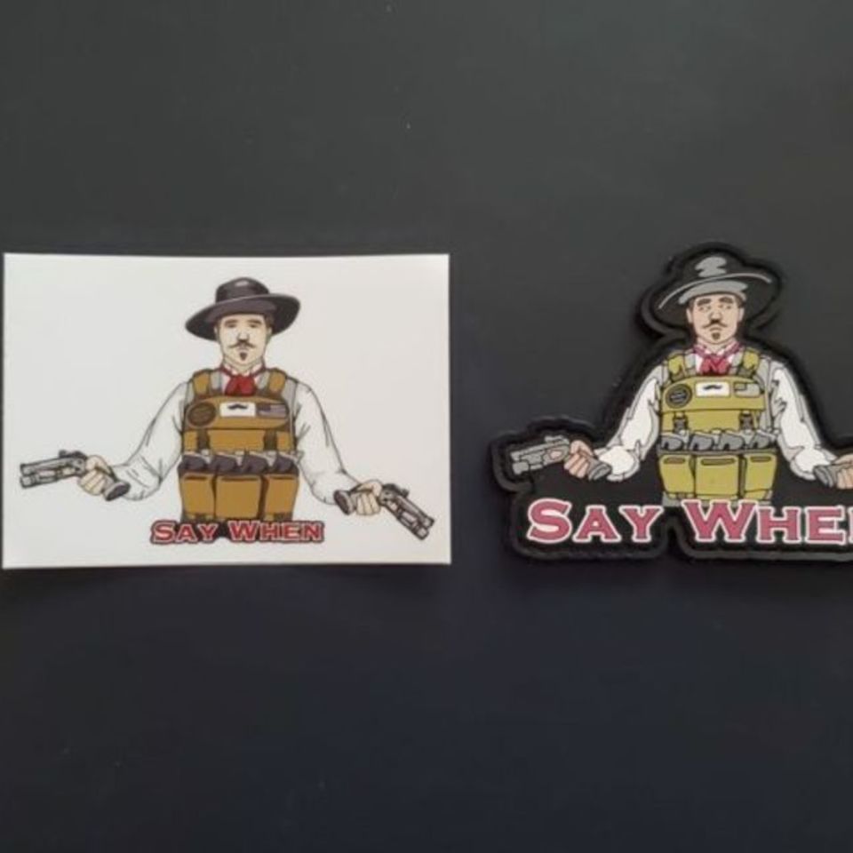 Image 1 - Doc Holliday Patches/Stickers